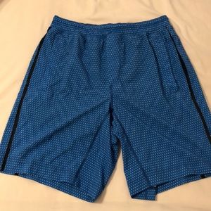 Gently used lululemon shorts with liner